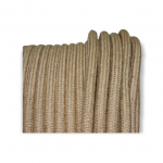 Tekstilinis laidas lino 2x 0,75 mm, 20 mm
