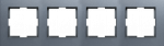 NOVELLA Rėmelis x4 ANTRACYT BWM