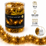Dekoratyvinė LED girlianda, 10 m, 100 LED