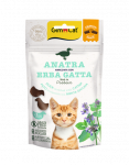 Gimcat Crunchy Snacks Duck /Catnip tra&scaron;kūs skanėstai antis/katžolė 50g