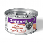 GEMON – Wet Cat Mousse Adult Salmon/Chicken 85g