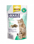 GimCat Nutri Pockets with Catnip & Multivitamin 60g