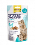 GimCat Nutri Pockets Dental skanėstai katėms 60g