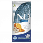 FARMINA N&D OCEAN – DOG Dry Cod Pumpkin&Orange ADULT MED&MAX 12 kg