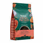 &Scaron;alto spaudimo suaugusių &scaron;unų maistas su la&scaron;i&scaron;a &ndash; Tribal Fresh Pressed Adult Salmon
