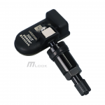 TPMS padangų slėgio daviklis CGSulit juodas su metaline galvute (USA/EU)