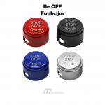Start/Stop mygtuko apdaila (F/G serija) Be OFF funkcijos Juoda