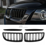 Dvigubos priekinės grotelės skirtos BMW E90 / E91 Pre LCI (04-08)