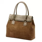 Camilla PREMIUM 10.015 CROCO taupe odinė rankinė