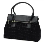 Camilla PREMIUM 10.015 MN CROCO juoda odinė rankinė