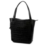 Luka 26-162 CROCO juoda odinė rankinė