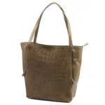 Luka 26-162 CROCO fango natūralios odos rankinė