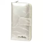 Pierre Cardin 02 LEAF 116 kreminė piniginė