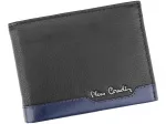 Pierre Cardin TILAK37 8806 RFID juoda ir mėlyna piniginė