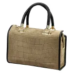 Camilla PREMIUM 10.019 CROCO taupe odinė rankinė