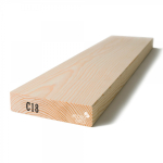 Kalibruota graduota C18 mediena 45x195x6000
