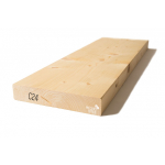Kalibruota graduota C24 mediena 45x245x6000