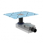 Geberit du&scaron;o trapai su grotelėmis 8 x 8 cm