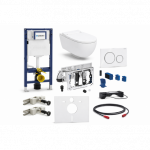 GEBERIT AquaClean Alba Premium Plus - smart bidė WC su kvapų filtru (DuoFresh) - 1849 &euro;