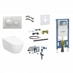 Geberit AquaClean Alba Premium Plus komplektas su Duofix Sigma 8 cm WC potinkine montavimo sistema