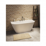 PAA pastatoma vonia DECO WALL SilkSTONE&reg; 166x81 cm