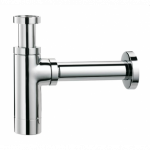 Dekoratyvinis praustuvo sifonas Ideal Standard i&scaron; žalvario, chromas, E0079AA