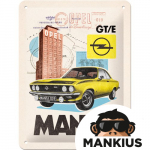 Skardinis ženkliukas 15X20 OPEL MANTA GT/E 26262