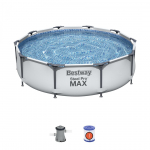 Pool Rack 10 ft 305x76cm SteelPRO 3 in 1 BESTWAY