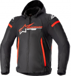JACKET ZACA WP BK/RD/W XL