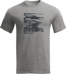 TEE STATIC HTR GY XL