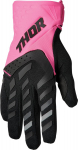 GLOVE SPECTRUM WMN PK/BK SM