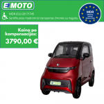 Elektrinis keturratis mini automobilis SQ4 MDR, 100AH CE eMOTO