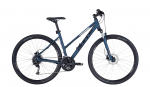 Dviratis 28 Bulls Crossbike 2 trapez 27g mėlynas - l