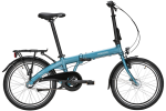 Dviratis 20" Pegasus sulankstomas Alu D3A Low 3-G Nexus melsvas/&scaron;v.pilkas