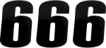 NUMBER MSE 6 4.5 BLACK