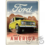Skardinis ženkliukas 30x40 FORD BRONCO PRIDE 23322
