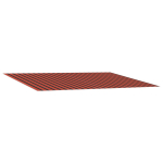Markizės pakaitinis audinys oranžinė ir ruda 400 &times; 350 cm