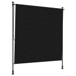 Lauko Ritininė Žaliuzė Juoda 150 x 270 cm