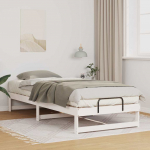 Lovos rėmas Balta 90 x 220 cm Kietos pu&scaron;ies mediena