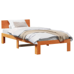 Lovos rėmas Va&scaron;ko ruda 90 x 200 cm Kietos pu&scaron;ies mediena