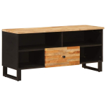 Televizoriaus spintelė Ruda 100 x 33 x 46 cm Kietas mango medis