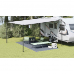 Palapinės kilimėlis Mėlyna ir Pilka 500 x 250 cm Polietilenas