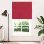 Roletas, neper&scaron;lampamas, raudonos spalvos, 130x210 cm, audinys, plotis 126,6 cm, poliesteris