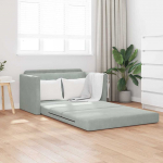 Sofa lova 110cm &Scaron;viesiai pilka Aksomas