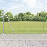 Tvora su stulpais Sidabro 1,5 x 10 m Plienas