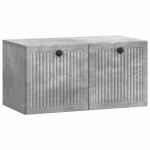 Sieninė TV spintelė Betono pilka 59,5 x 31 x 30 cm