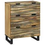 Kabalas Ruda 60 x 33.5 x 75 cm Mango medienos masyvas