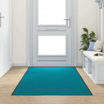 Durų kilimėlis Cianas ir Juodas 120 x 250 cm Poliamidas ir PVC