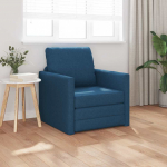 Sofa lova 60cm Mėlyna audinys