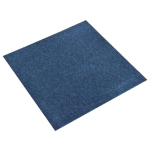 Kilimas 20 pcs Tamsiai mėlyna 50 x 50 cm 100% polipropileno